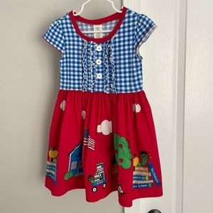 Eleanor rose back to school dress
